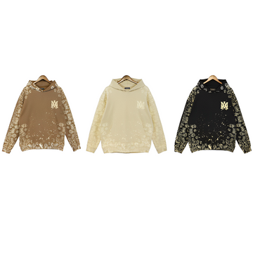 Amiri Bandana Bleach All Over Hoodie