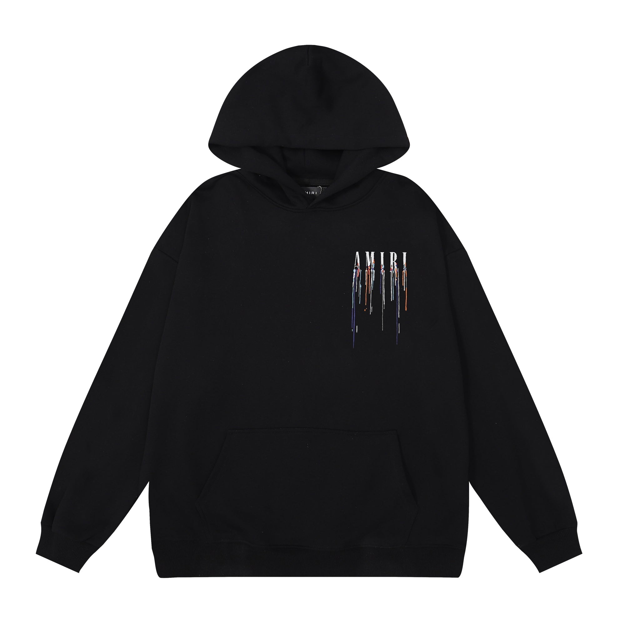 Amiri Paint Drip Core Logo Hoodie [Black]