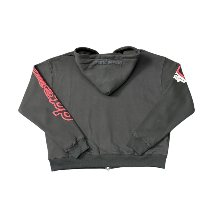 Broken Planet 333 Zip Up Tracksuit [Black]
